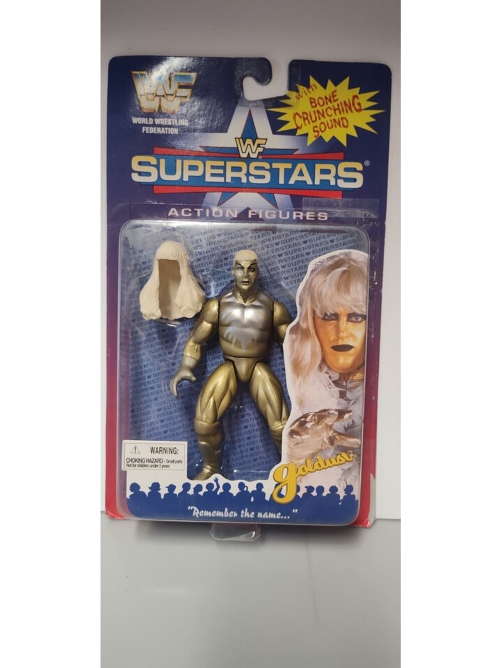 GOLDUST WWF SUPERSTARS JAKK'S SERIES 1 1996 VINTAGE WRESTLING NEW